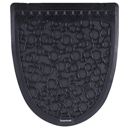 Boardwalk Rubber Urinal Mat 2.0, Black (6/Box) Main - Image