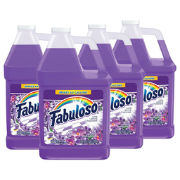 Fabuloso Lavender Scent Multi-Use Cleaner, 128 oz Bottle (4 Bottle/Box) Main - Image