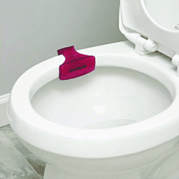 Boardwalk Spiced Apple Scent Toilet Bowl Clip, Red (12/Box) Alt 1 - Image