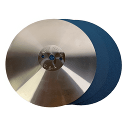 EdgeTech II 10" Aluminum Sanding Disk - Front Side and 2 Abrasives Included