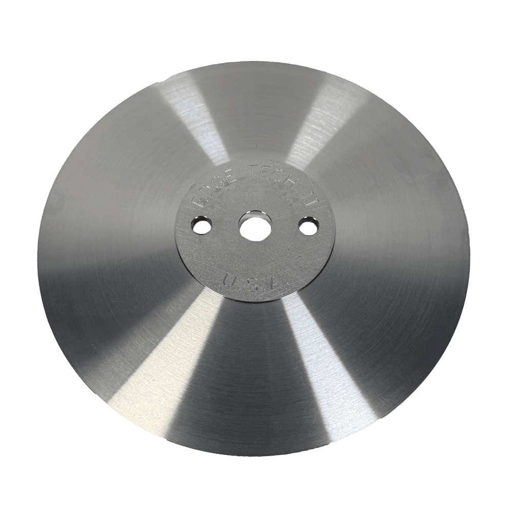 EdgeTech II 8" Aluminum Sanding Disk - Front Side