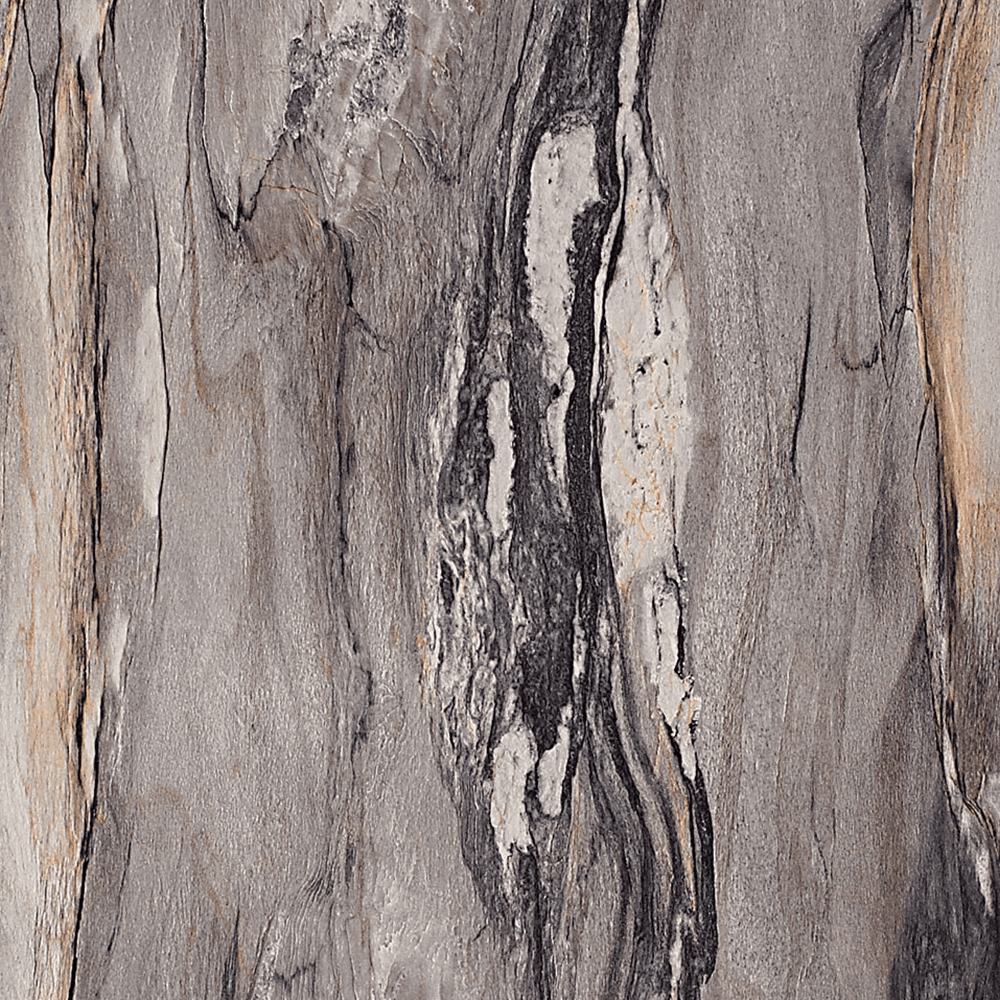 Formica IdealEdge Edgebanding in Dolce Vita 3420-46 color with Etchings finish, 0.027" thick and double radius.