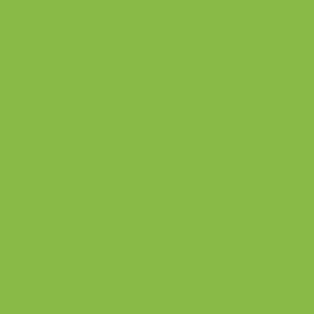 Formica Laminate 6901-90 Vibrant Green, Vertical Postforming Grade Gloss Finish with Peelcoat, 48" x 120 - Close-up of Vibrant Green Finish