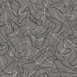 Formica Laminate 6942-58 Charcoal Boomerang, Horizontal Postforming Grade Matte Finish, 30" x 120 - Main Image