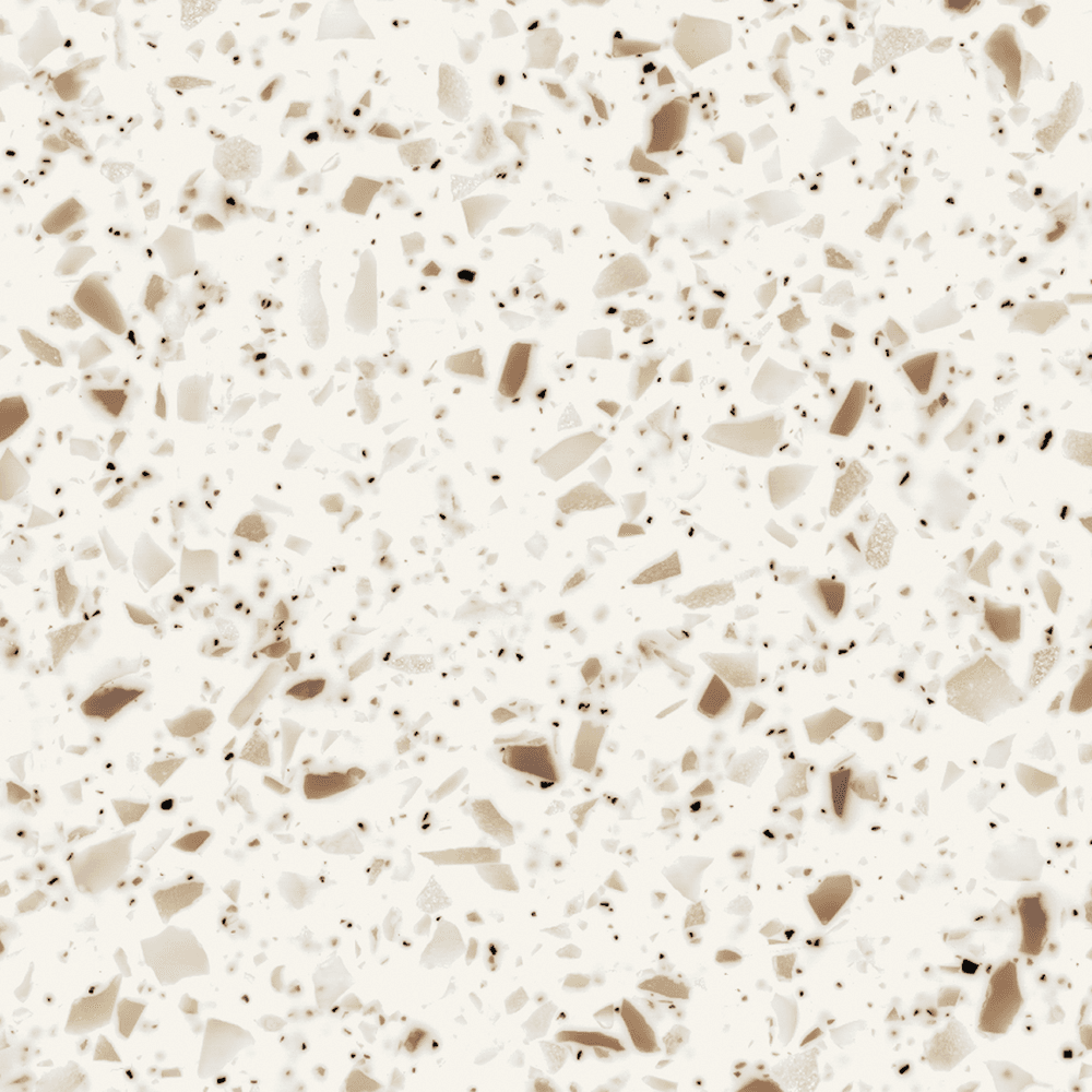 Blanco Terrazzo Formica Solid Surface Sheet 1/2" Thick 30" x 144