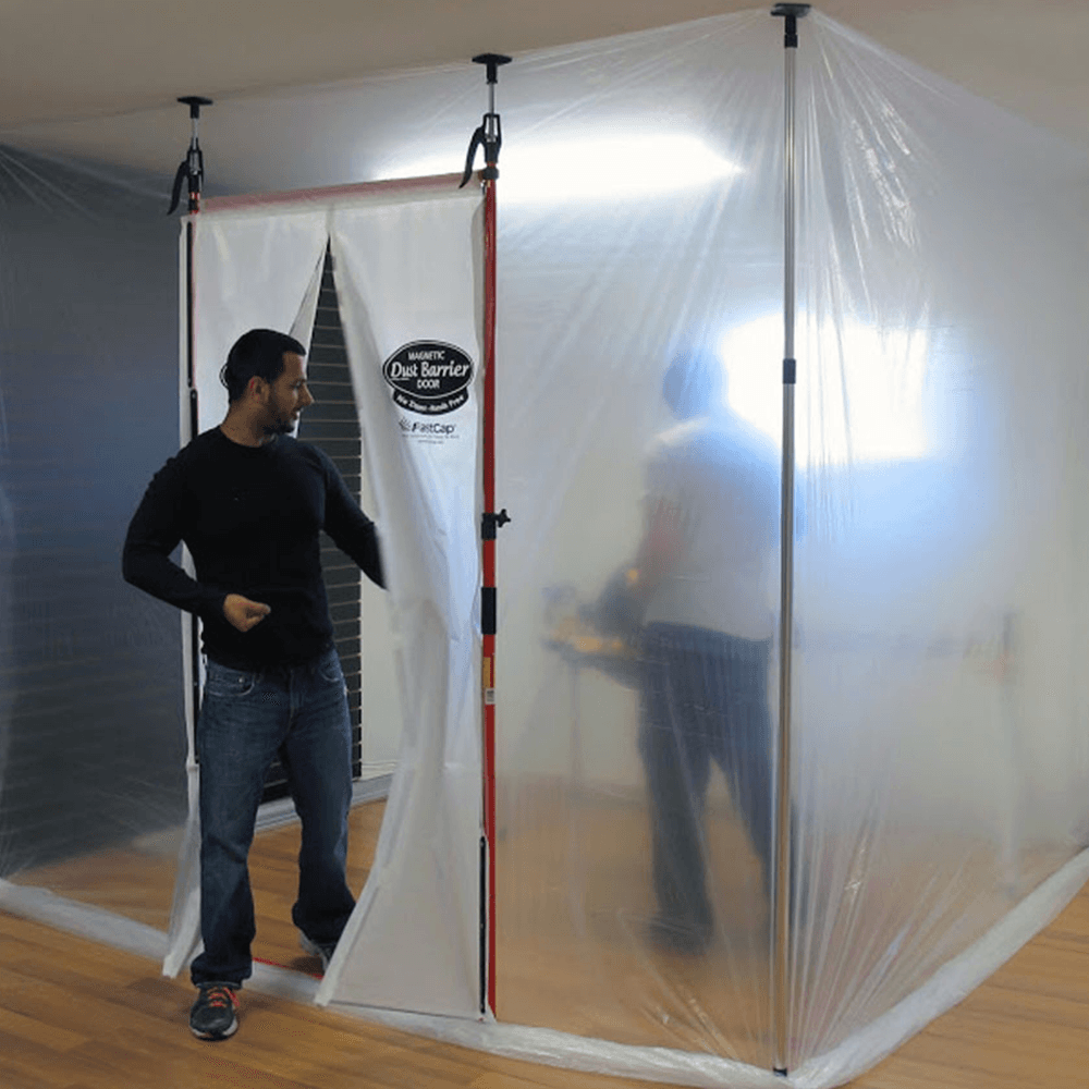 3rd Hand HD™ Magnetic Dust Barrier Door System - Alt Image 1