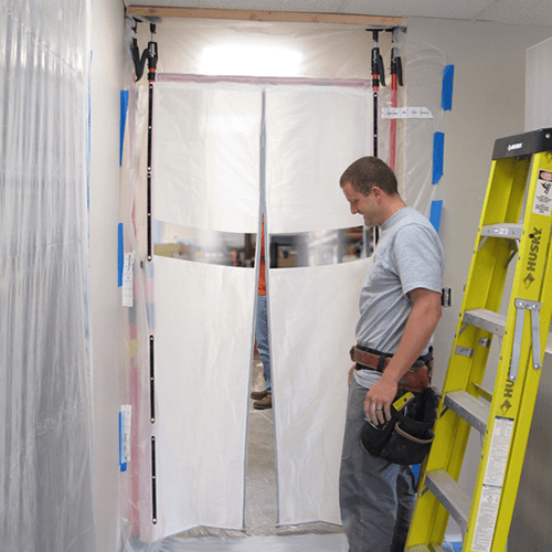 3rd Hand HD™ Magnetic Dust Barrier Door System - Alt Image 2