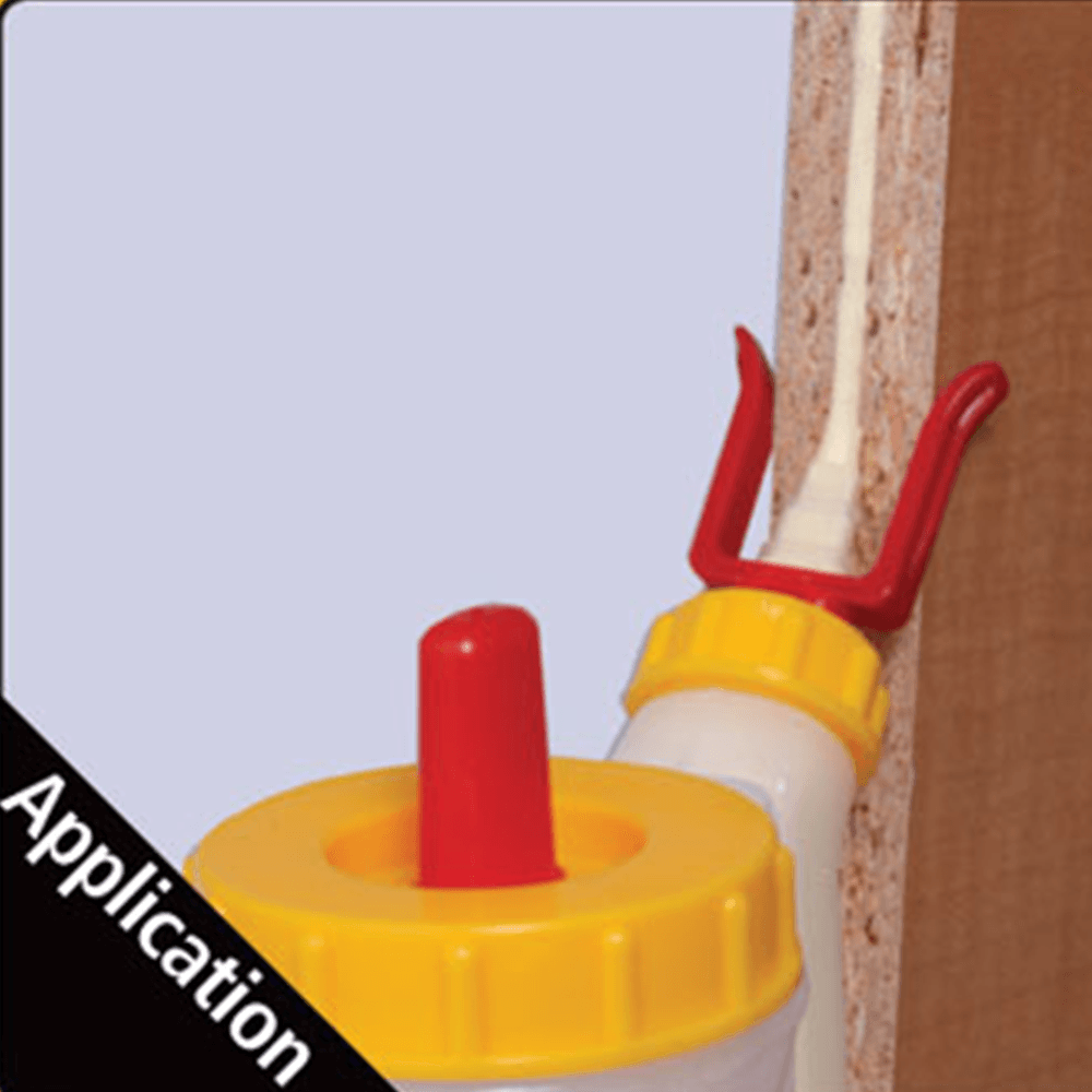 Replaceable Lid and Cap Storage on Babe-Bot Glue Bottle