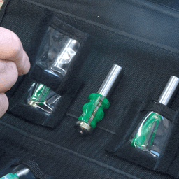 Fastcap Flex Bit Bag - Keep Router Bits Organized and Protected