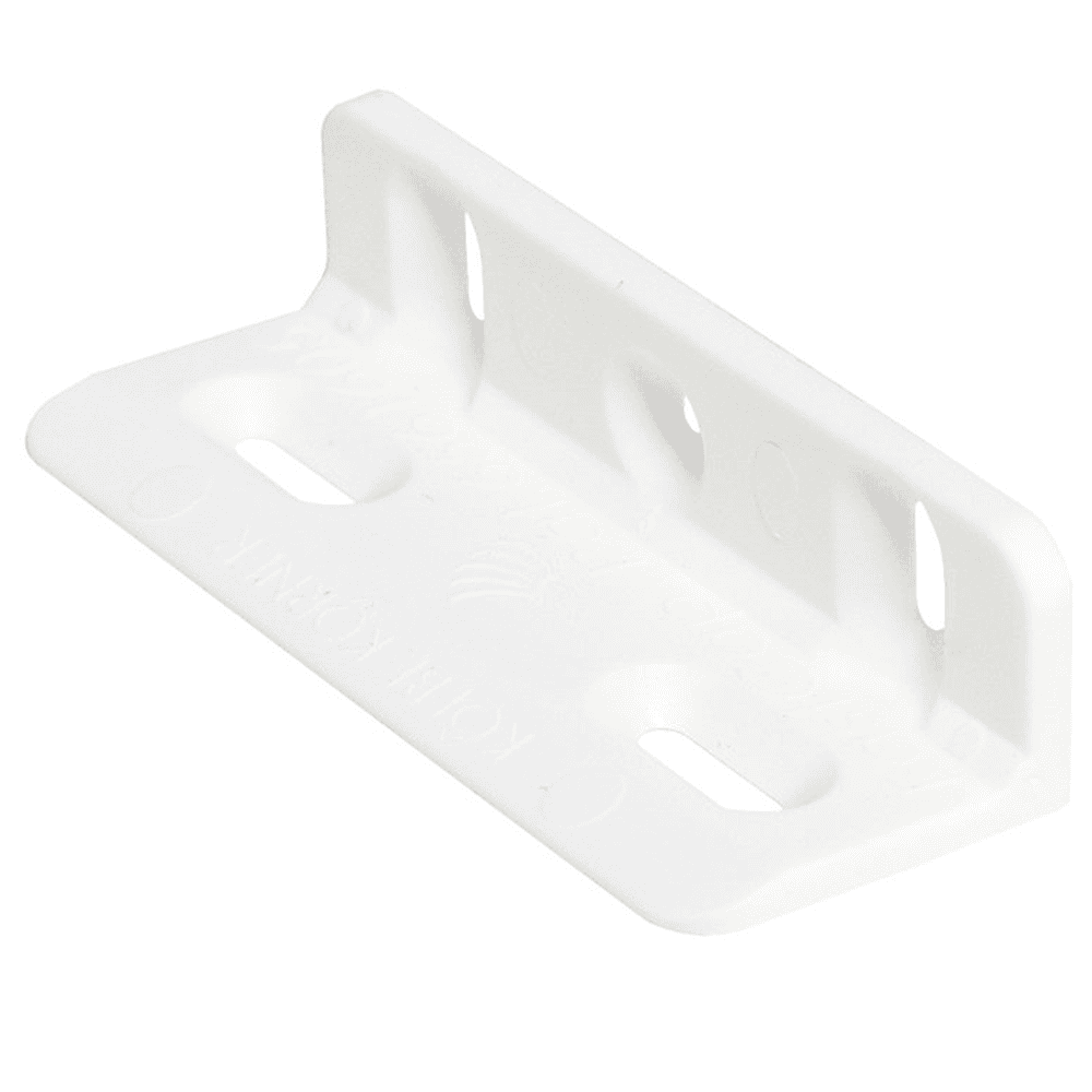 Kolbe Korner™ Nylon Mounting Bracket, White, Pack of 500 - Main Image