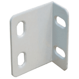 Kolbe Korner™ Metal Long Mounting Bracket, White, Pack of 50 - Main Image