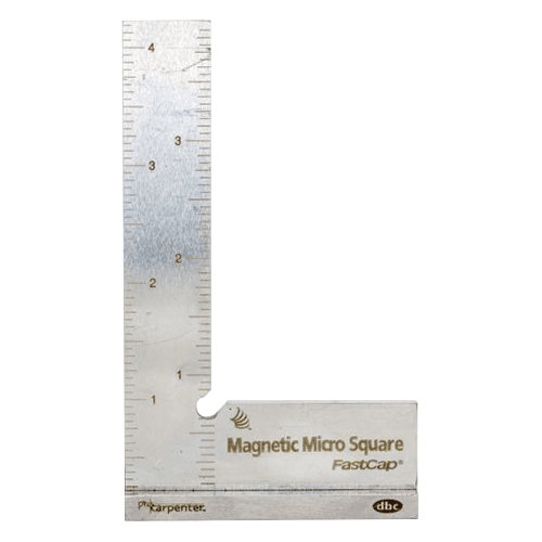 Fastcap Magnetic Micro Square - Magnetic Base for Saw and Equipment Adjustment