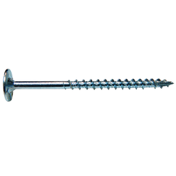 #8 x 3" Powerhead Head Assembly Screw, Torx Drive Coarse Thread with Nibs and Sharp Point, Zinc, Box of 1.5 Hundred by FastCap - Main Image