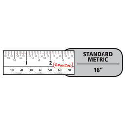 Flatback™ 16' Metric/Standard Tape Measure - Alt Image 1