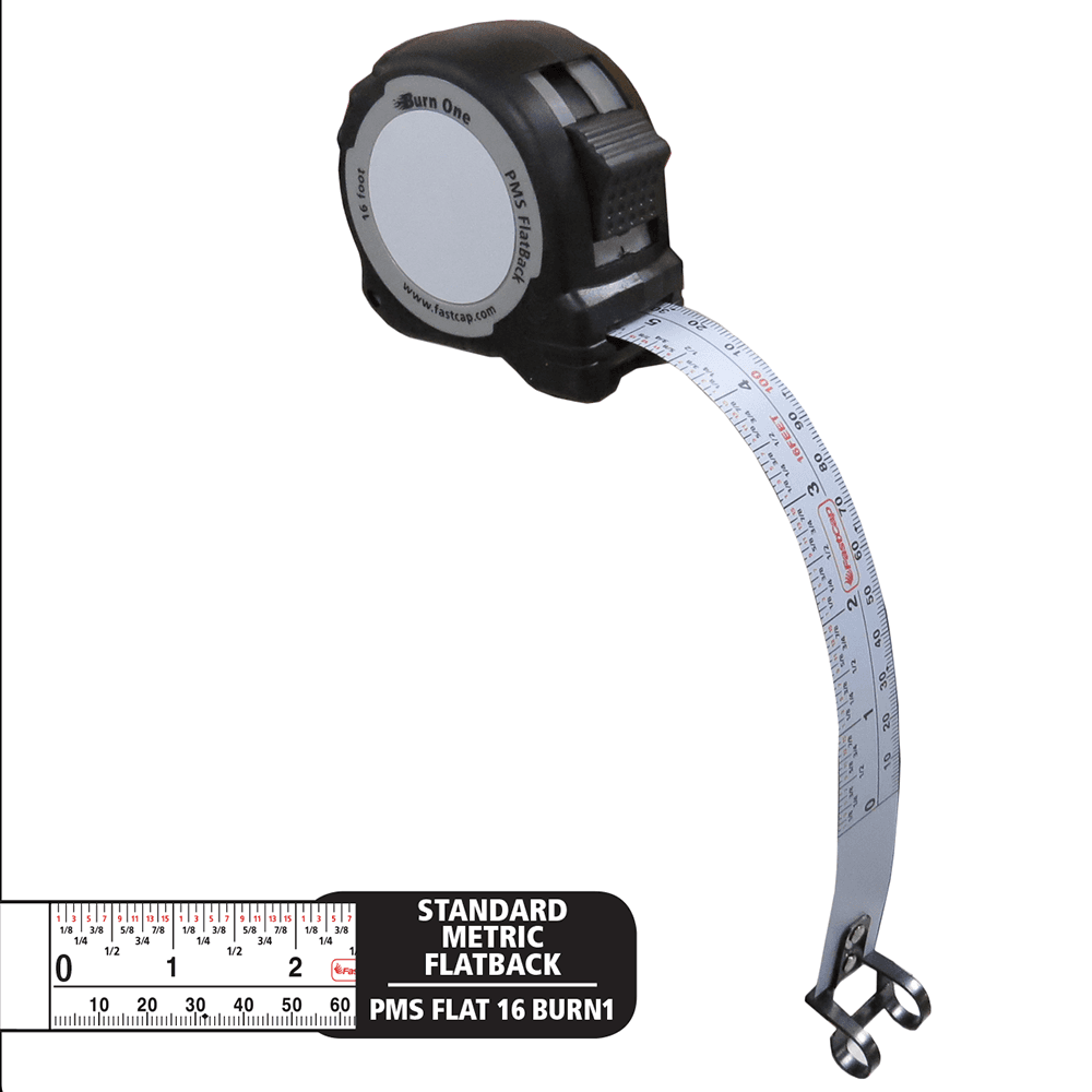 Flatback™ 16' Metric/Standard Tape Measure - Alt Image 2