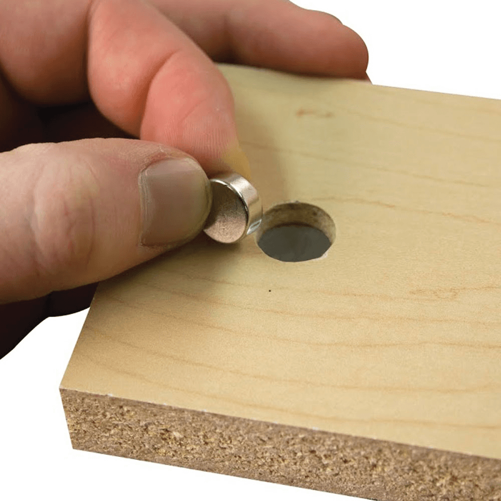 Fastcap Power Magnet, 10 Pack - Strong Magnetic Hold for 45/64" Screws and Nails