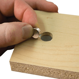 Fastcap Power Magnet, 10 Pack - Strong Magnetic Hold for 45/64" Screws and Nails