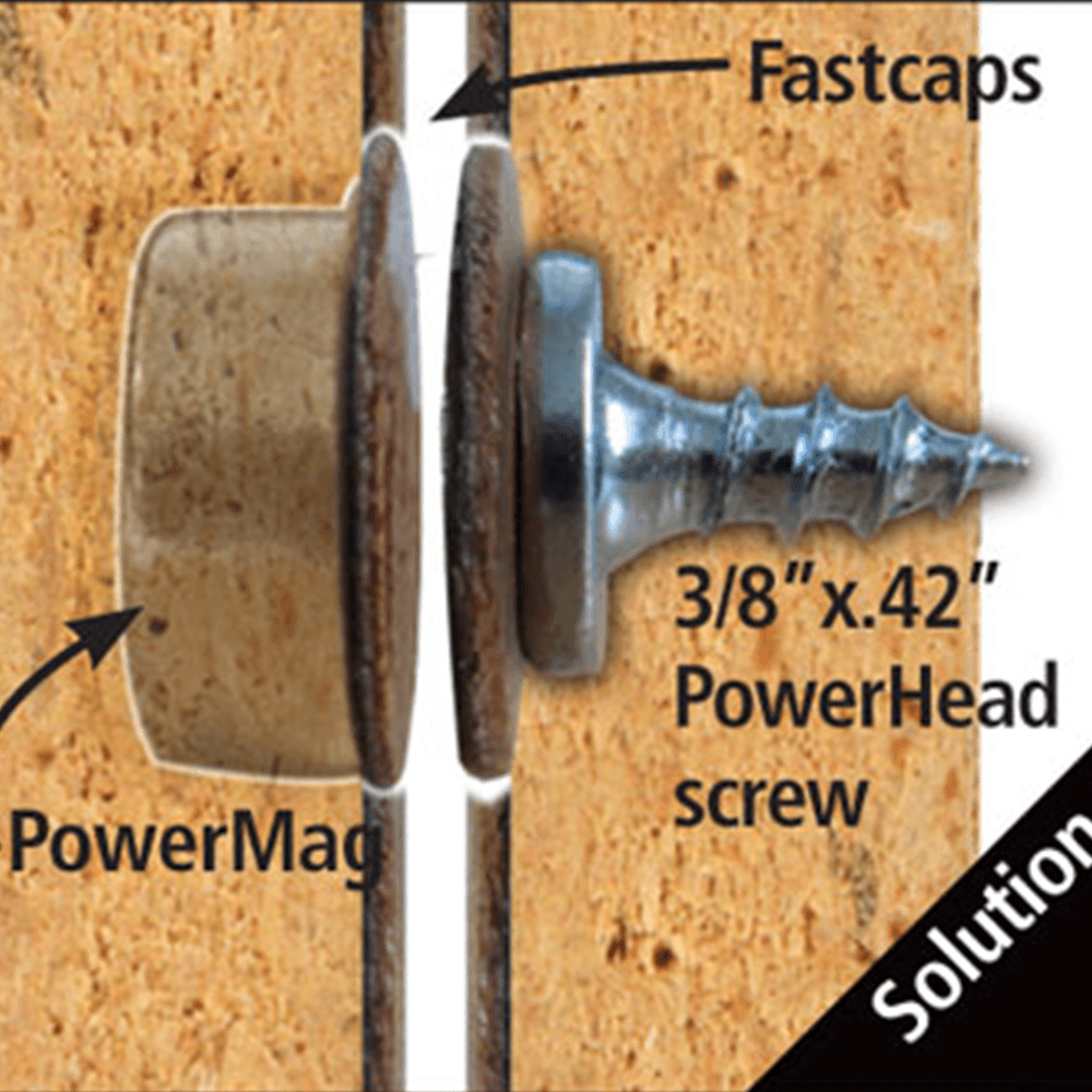 Magnetic Screw Holder - Fastcap Power Magnet (10 Pack)