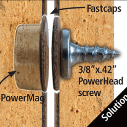 Magnetic Screw Holder - Fastcap Power Magnet (10 Pack)