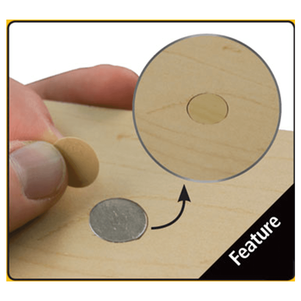 Powerful Magnetic Screw and Nail Holder - Fastcap Power Magnet (10 Pack)