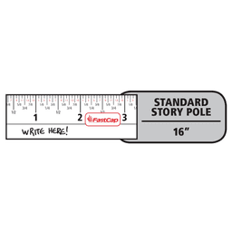 Flatback™ 16' Standard Story Pole Tape Measure - Alt Image 1