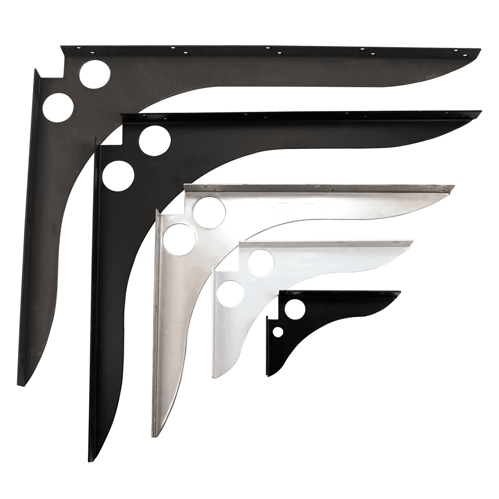 Fastcap 15" x 18" SpeedBrace Shelf Bracket in Primed Finish - Product Image 1