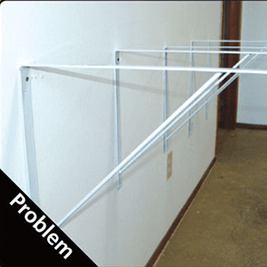 Fastcap 21" x 24" SpeedBrace Shelf Bracket - White Finish - Packaging Details