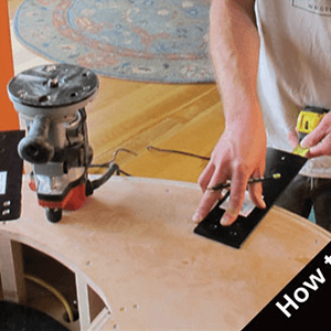Fastcap's 12" Stealth SpeedBrace in Primed finish for easy countertop installation