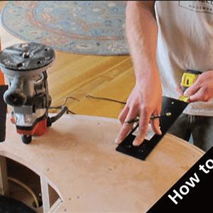 Great for adding extra bracing to countertops and bars