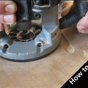 Image of the 12" Counter/Bar Brace in use