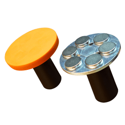 Extra Long Knob for Quick Placement and Removal