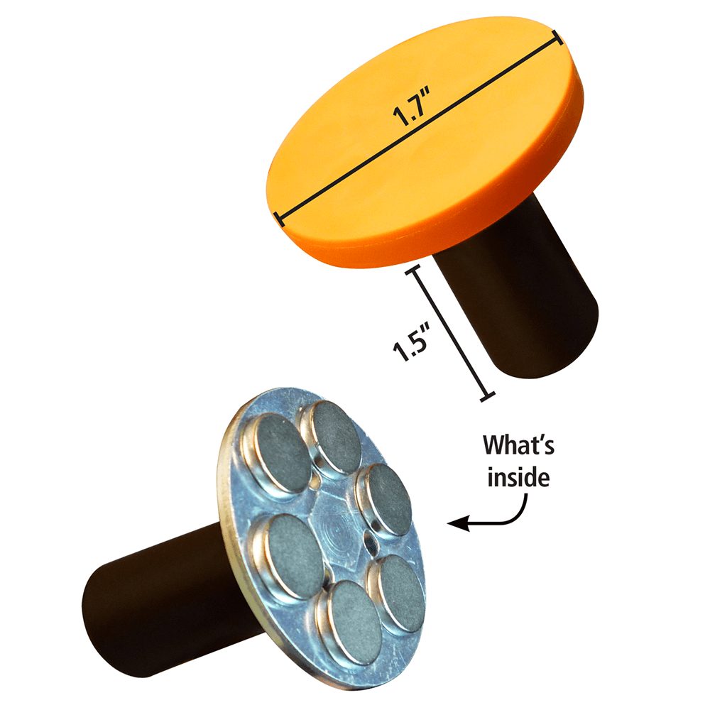 Fastcap Neodymium Super Magnet - Front View
