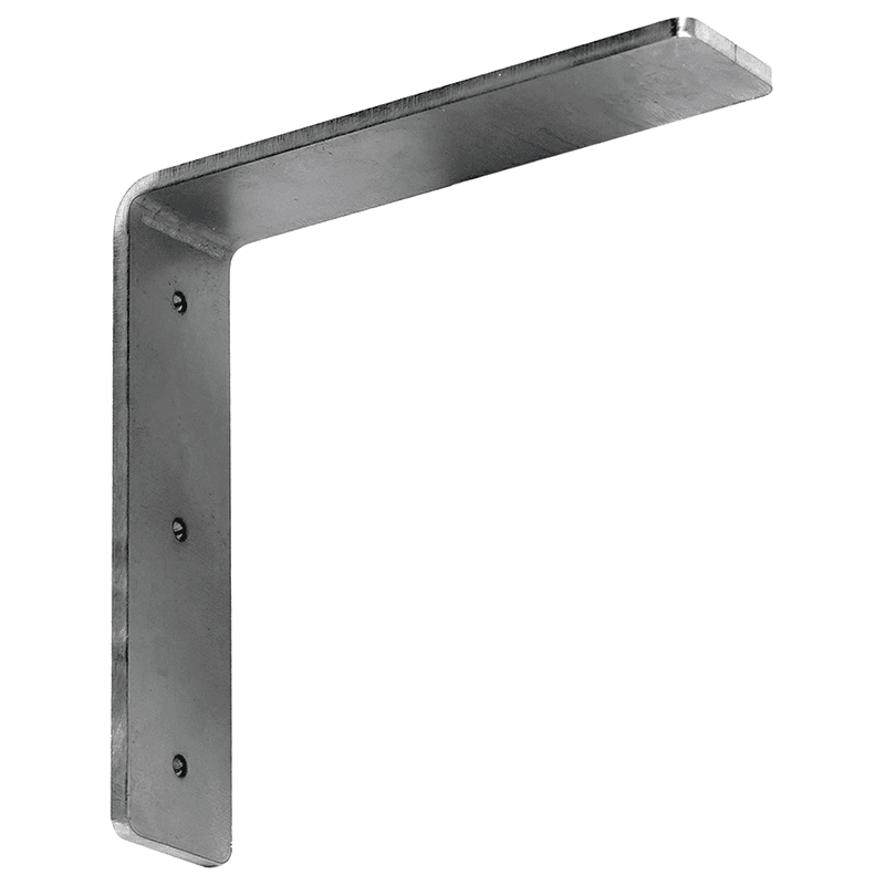 10" x 10" Freedom Hidden Countertop Bracket, Steel Finish Main - Image