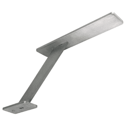 2" x 10" Enterprise Counter Mounted Support Bracket, Stainless Steel Finish Main - Image