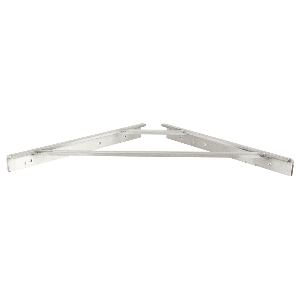 1/2" x 16" Cascata Shower Bench Bracket, Stainless Steel Finish Main - Image