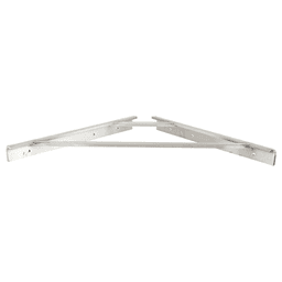 1/2" x 16" Cascata Shower Bench Bracket, Stainless Steel Finish Main - Image