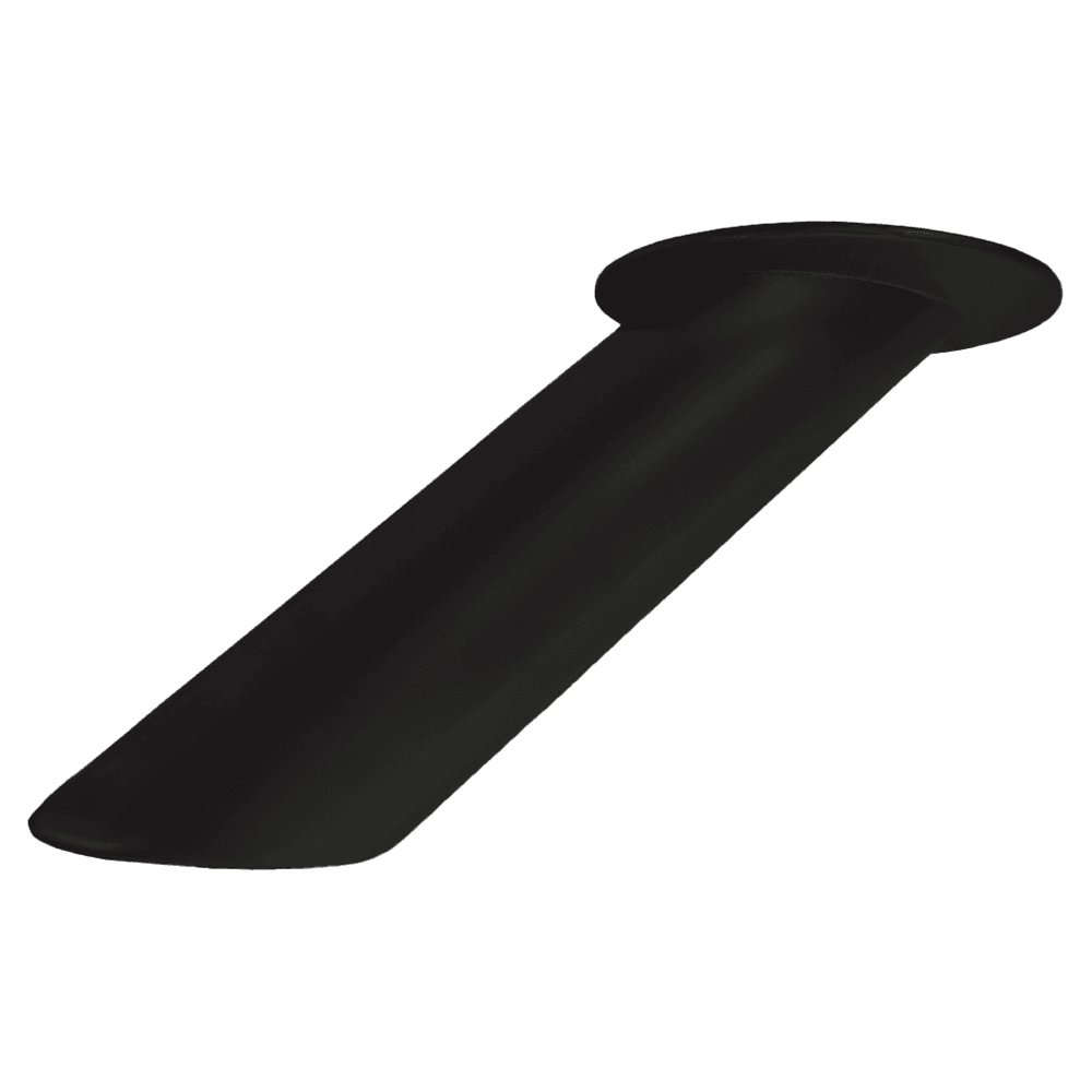 2" x 4" Blakeney Countertop Post Support, Black Finish Main - Image