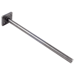 1-3/4" x 10" Floating Shelf Support Rod, Black Finish Main - Image