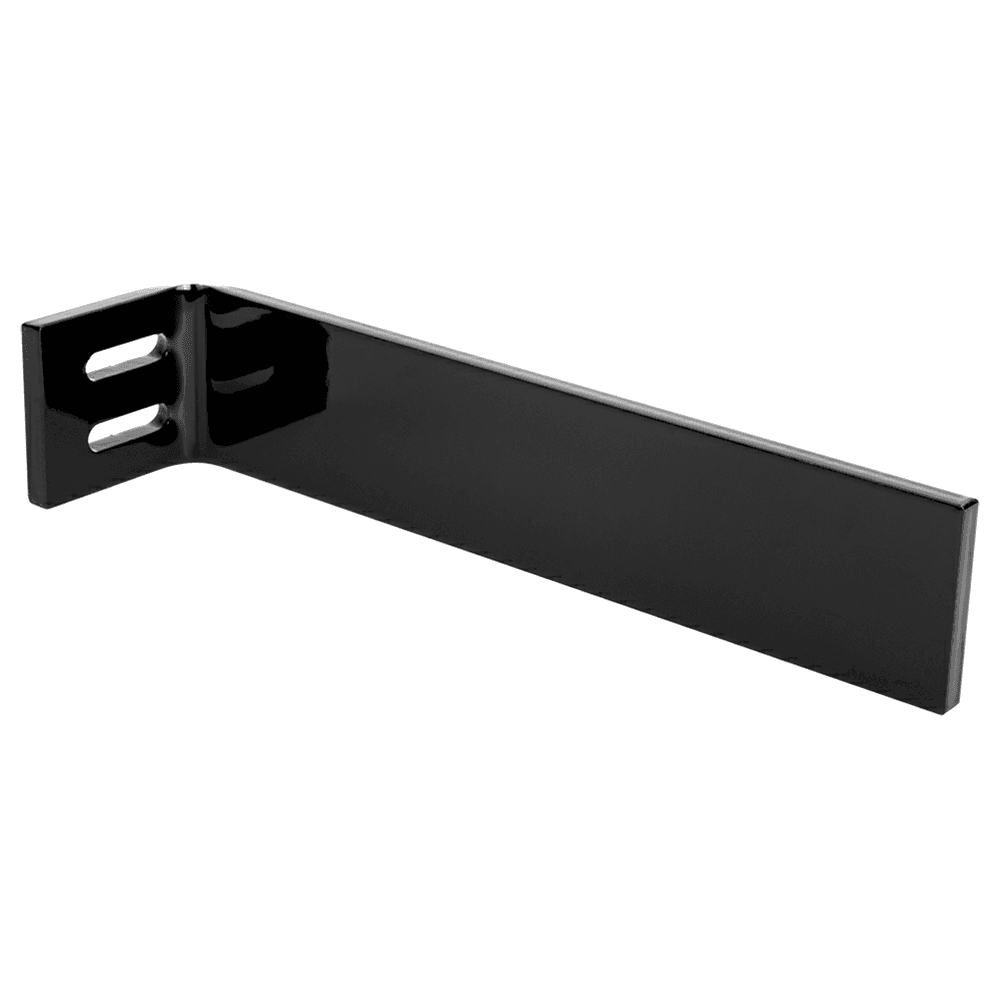 8" x 8" Hidden Shelf Bracket, Galvanized Finish Alt 1 - Image