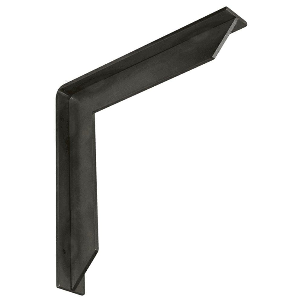 2" x 20" Streamline Countertop Bracket, Stainless Steel Finish Alt 1 - Image