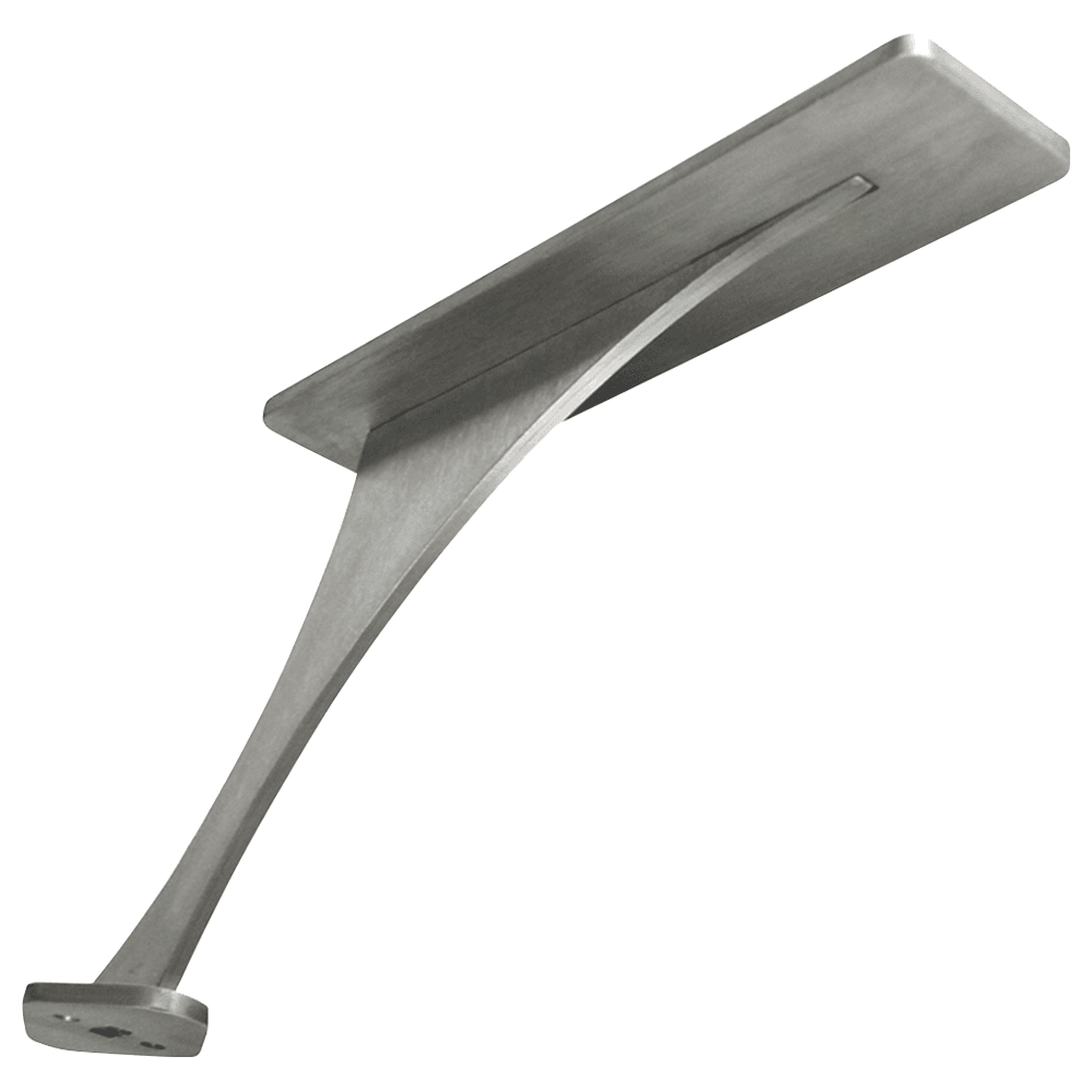 2" x 10" Foremont Counter Mount Support, Black Alt 1 - Image