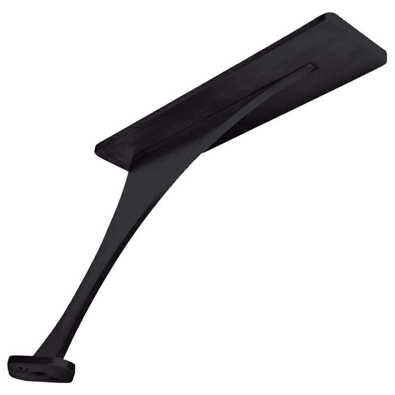 2" x 10" Foremont Counter Mount Support, Black Main - Image