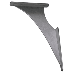 12" x 20" Alpine Bar Top Support, Stainless Steel Finish Alt 1 - Image