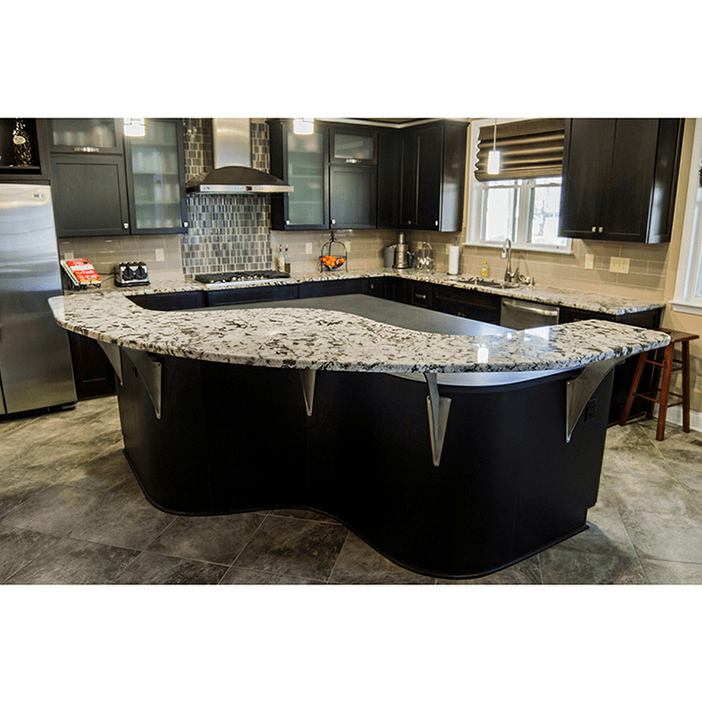 12" x 20" Alpine Bar Top Support, Stainless Steel Finish Alt 3 - Image