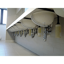 48" x 3/4" Hammam Lavatory Support, Black Finish Alt 2 - Image