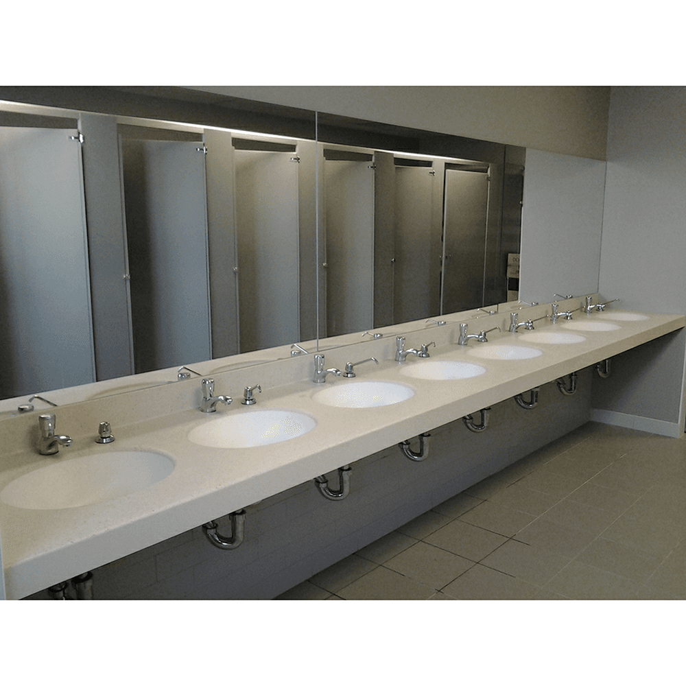 24" x 3/4" Hammam Small Lavatory Support, Black Finish Alt 3 - Image