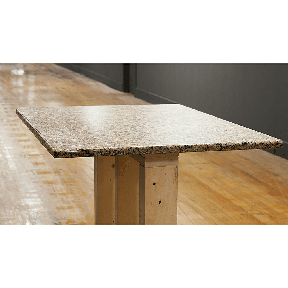 12" x 31-1/4" Harrison Hidden Countertop Support, Black Finish Alt 2 - Image
