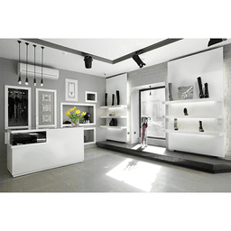 10" x 24" LED Floating Shelf System, White Finish Alt 2 - Image