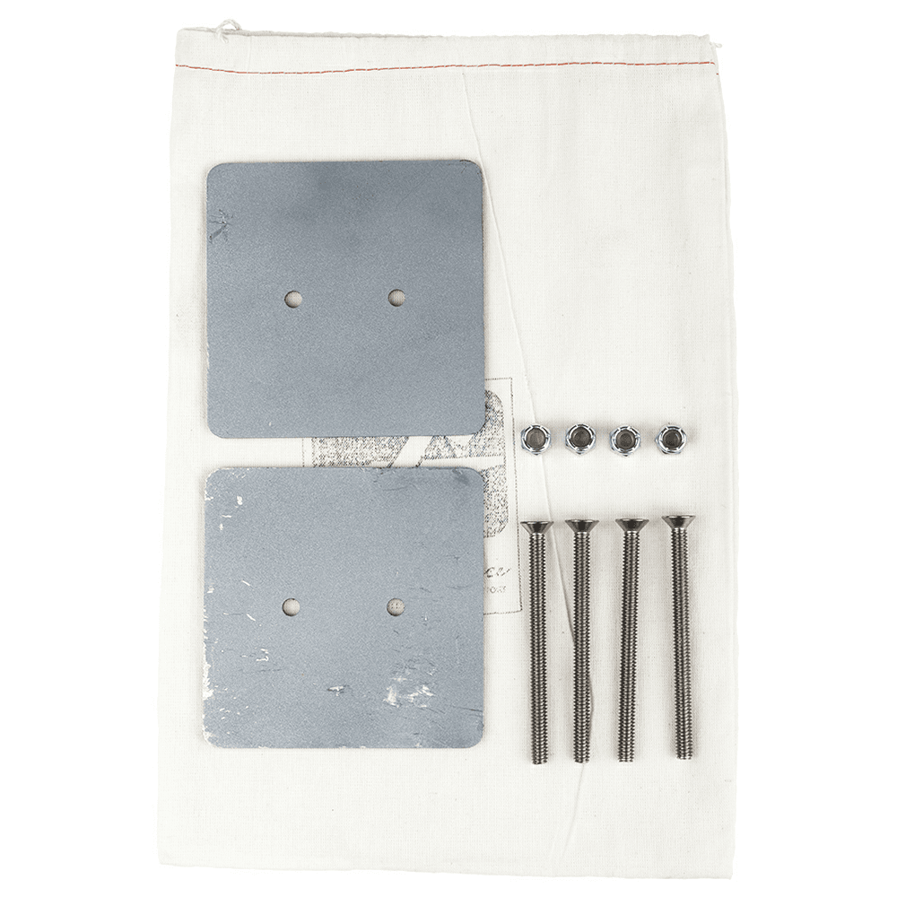 Hole Counter Mount Bearing Plate Kit, Galvanized Finish Main - Image