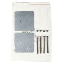 Hole Counter Mount Bearing Plate Kit, Galvanized Finish Main - Image